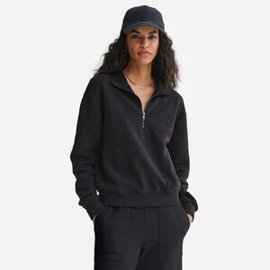 MATE the Label Organic Fleece Quarter Zip Sweatshirt *Brand New Condition*